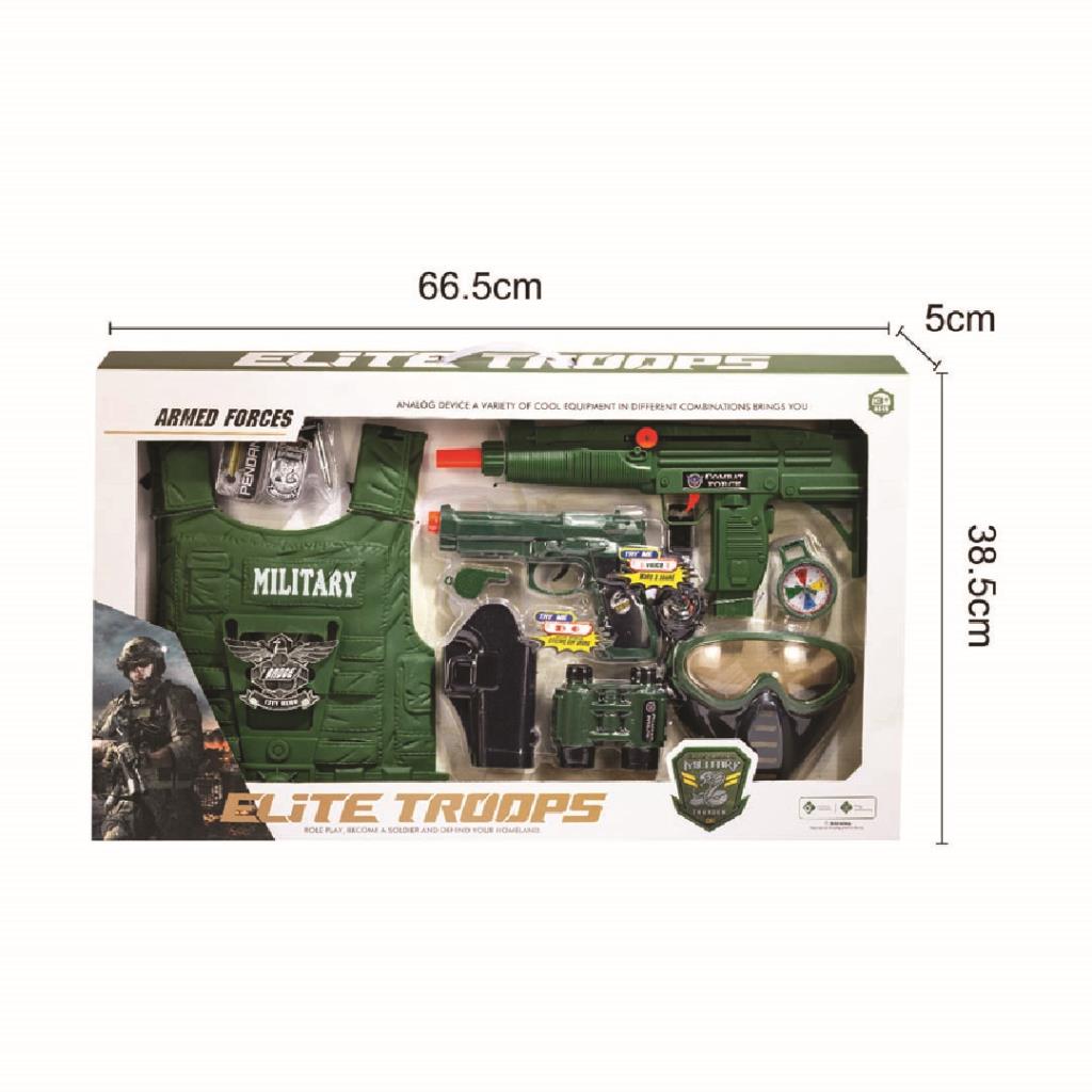 Kids Military Role Play Set with Tactical Gear